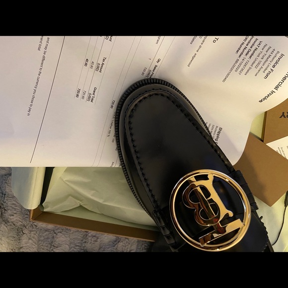 Burberry monogram loafers - Picture 3 of 3